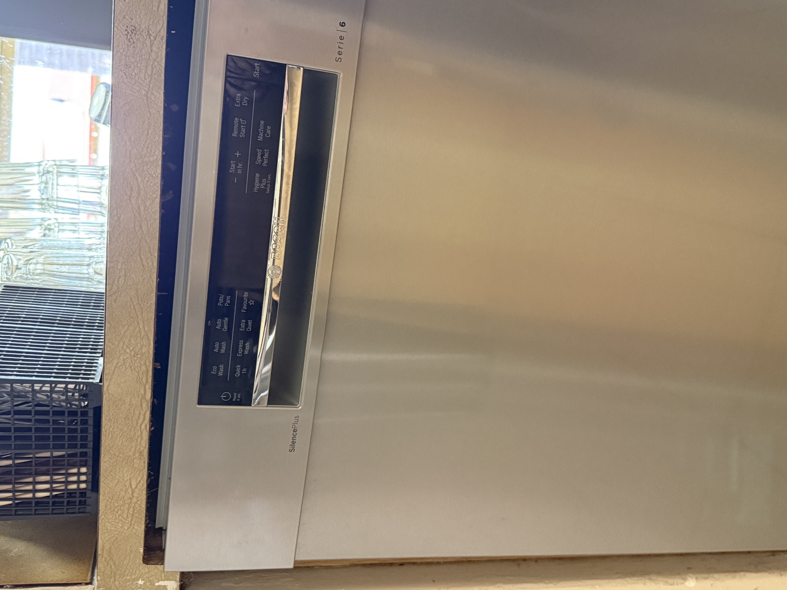 Bosch Series 6 dishwasher in the kitchen